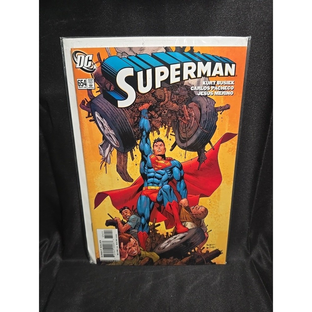 DC Comics Superman #654 2006 Kurt Busiek Carlos Pacheco DC Universe Boarded